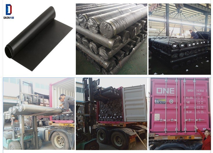 Plastic Dam Liner Geomembrane Fish Tankblack Roll of Plastic