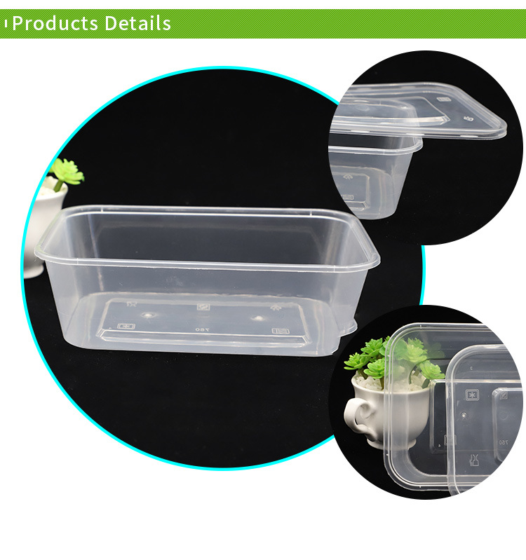 Microwave Safe Food Container Easy Carried Plastic Lunch Box
