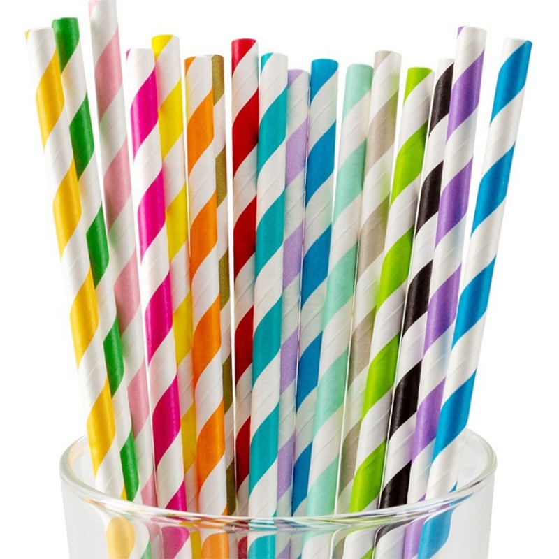 Hot Sell Biodegradable Straw Eco-Friendly Paper Straws