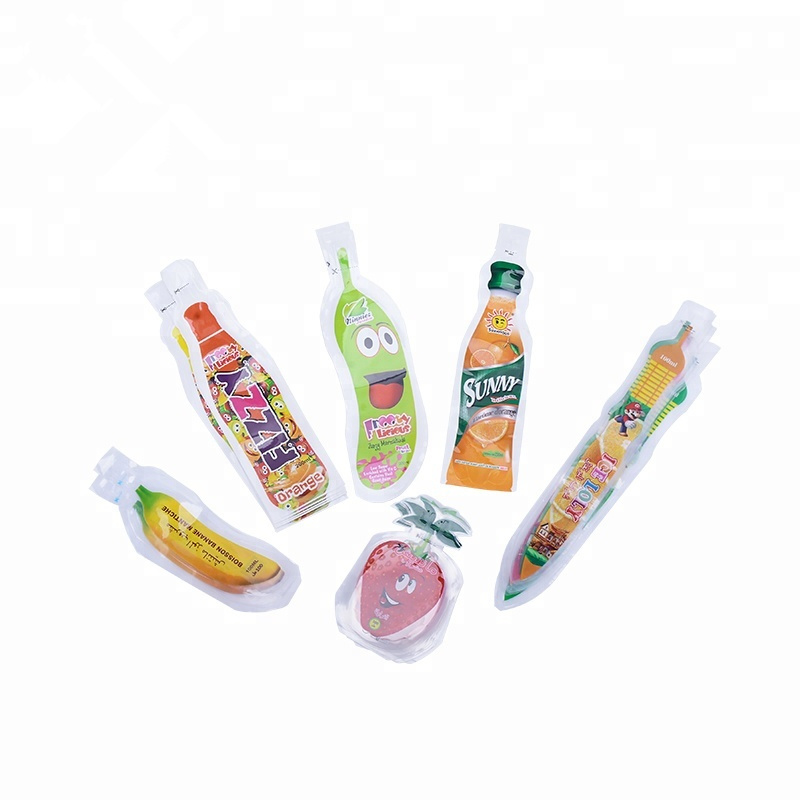 Custom Print Special Shaped Plastic Laminated Soft Drink Bag/Beverage Bag /Juice Bag/Poly Water Bag /Plam Oil Bag