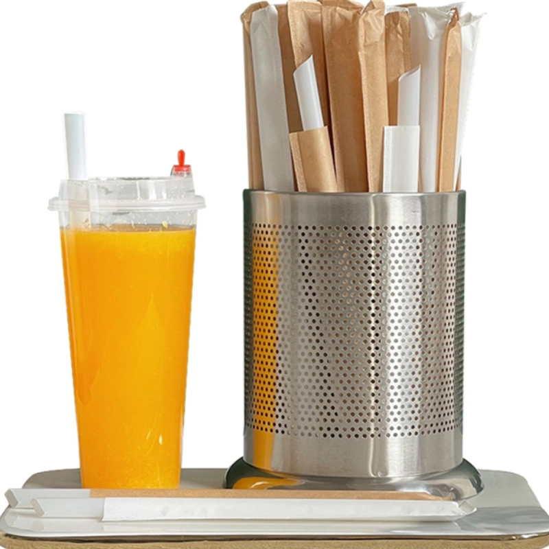 PLA Plastic Straws Disposable Straws Environmentally Friendly and Degradable Portable Straws