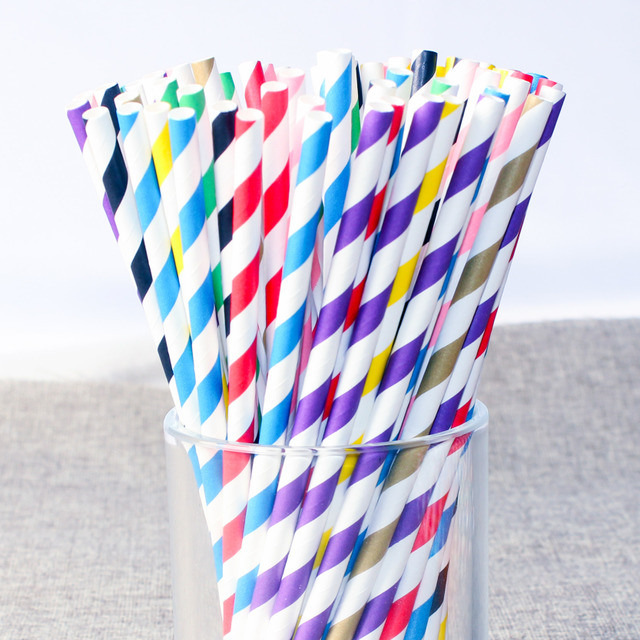 Hot Sell Biodegradable Straw Eco-Friendly Paper Straws