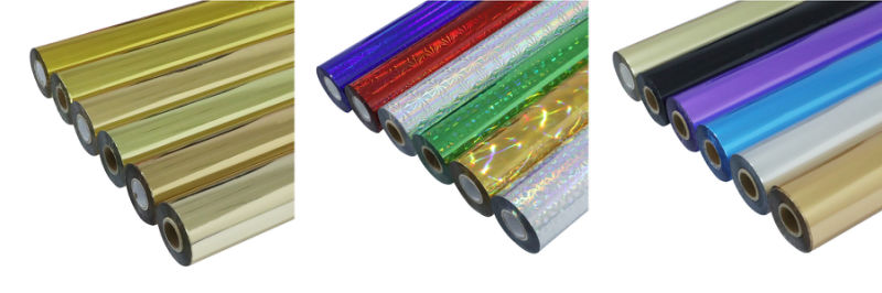 The Plastic Hot Stamping Foil Apply Smaller Hot Stamping Design or Lines