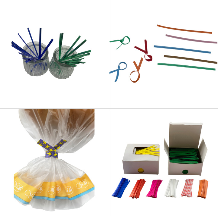Bread Bags and Candy Bags Packaging Spool Plastic Twist Ties