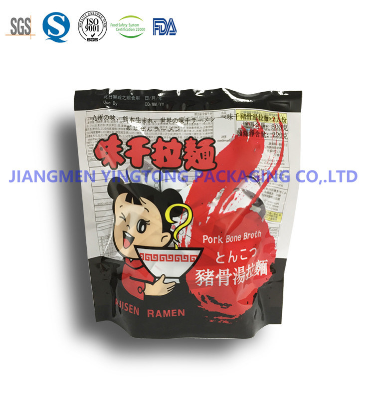 Plastic Food Packaging Pouches Doypack Bags for Ramen