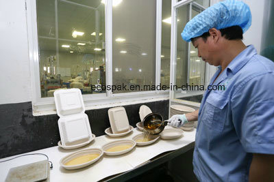 Eco-Friendly Biodegradable 100% Compostable Paper Tableware Sugarcane Bagasse Round Dinner Plate