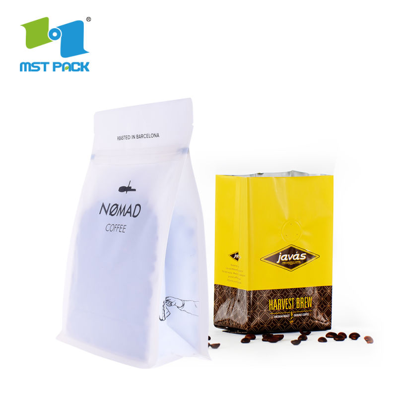 Customized Laminateld Food Grade Eco Coffee Bag with Valve