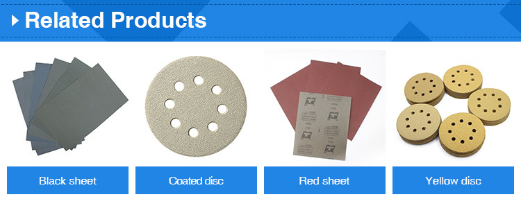 Sand Paper Abrasive Paper Abrasive Discs Sandpaper Flap Wheel with Bore