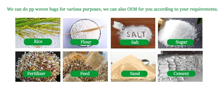 Salt Bag/Salt Sack of PP Woven Bag/Sack Salt Packaging