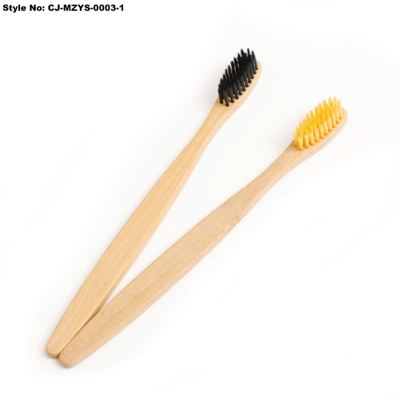 Chinese Custom Logo Wholesale Hotel 100% Biodegradable Disposable Soft Eco Friendly Bamboo Toothbrush
