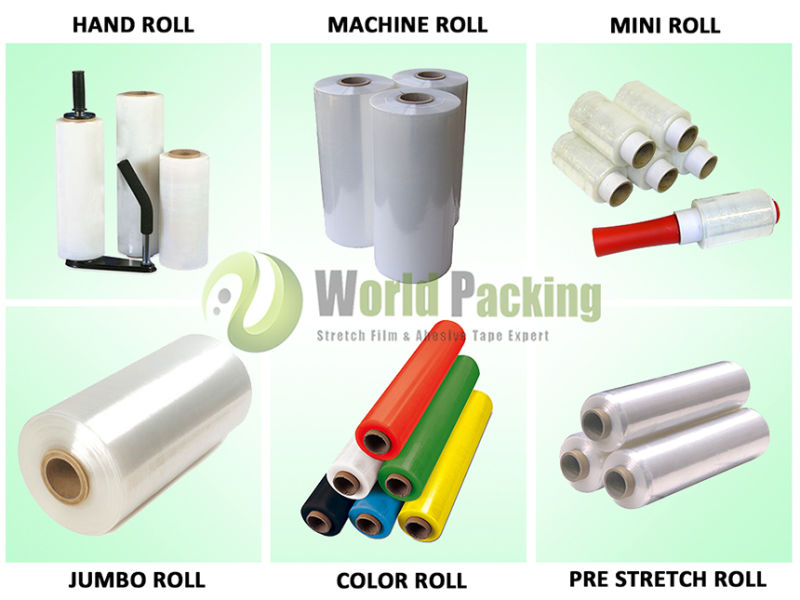 Wholesale Plastic Wrapping Film LLDPE Stretch Wrap Film