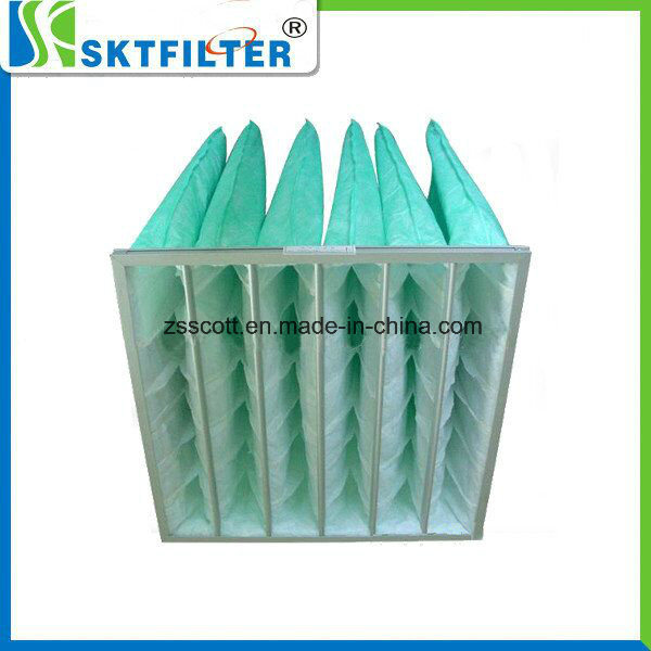 Medium Efficiency Pocket Filter Air Polyester Filter Bag
