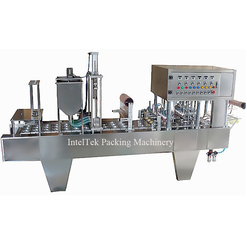 Zhejiang Factory Customized Disposable Bubble Tea Plastic Cup Sealing Machine Fully Automatic Paper Cup Sealing Machine