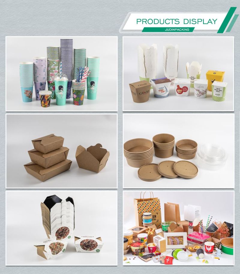 Kraft Paper Bowl Disposable Paper Cup for Soup