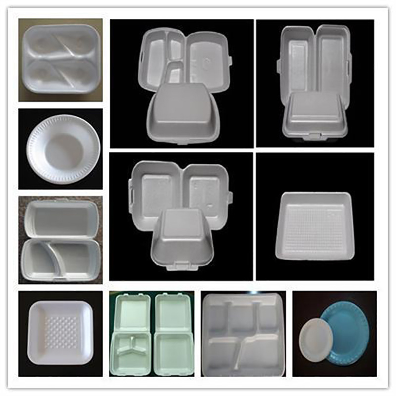 Plastic PS/PSP Foam/Foaming Lunch Box Food Container and Tray Plate Forming Machine