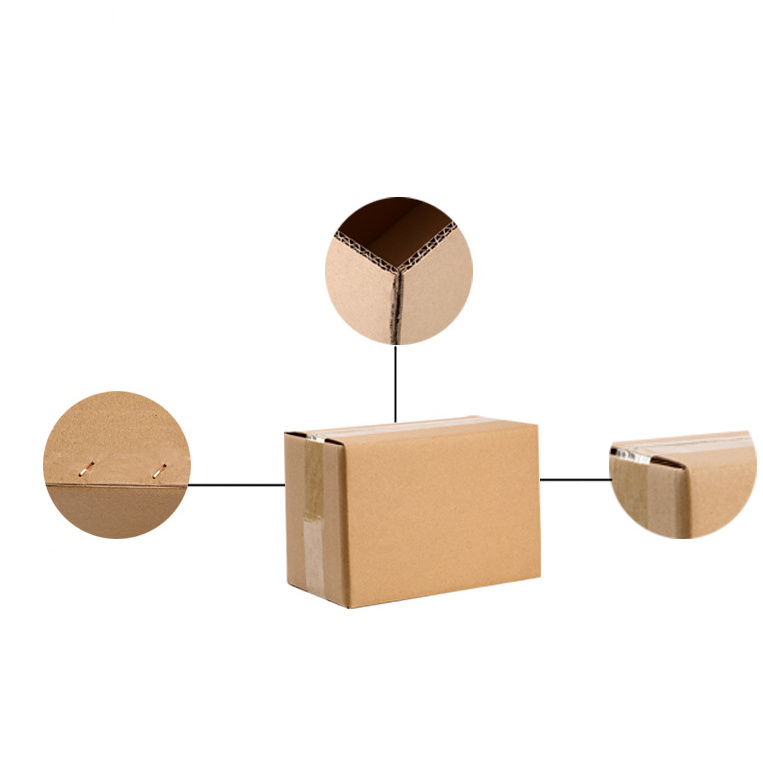 Customize Cardboard Shipping Package Paper Box Corrugated Kraft Paper Box