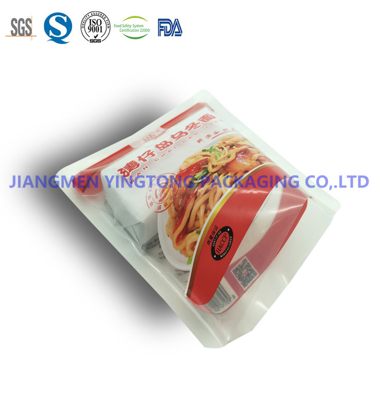 Plastic Composite Food Packaging Pouches Vacuum Bags for Noodles
