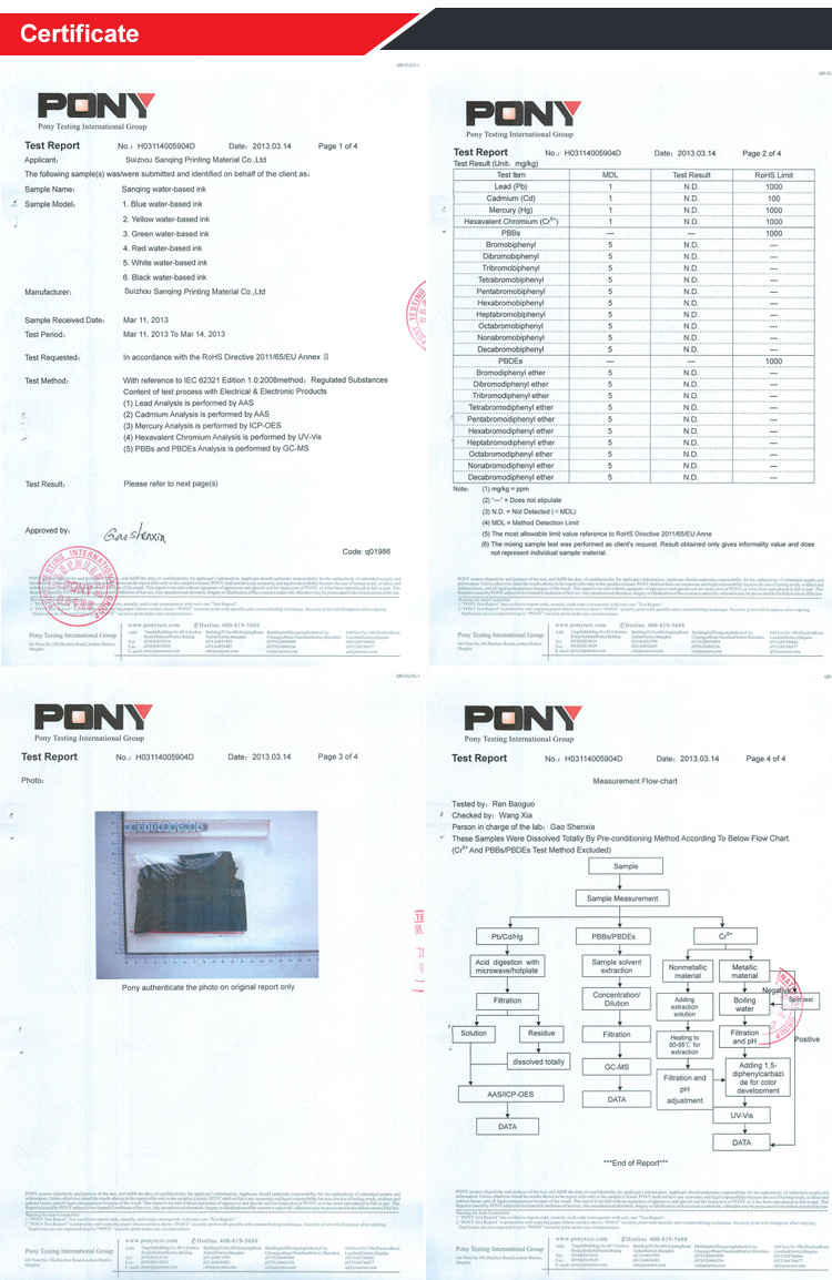 Water-Based Ink for Kraft Corrugated Box Printing