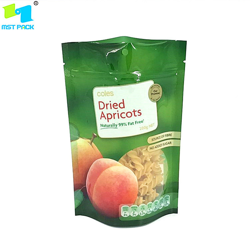 Custom Printed Food Grade Packaging Plastic Bag for Dry Fruit