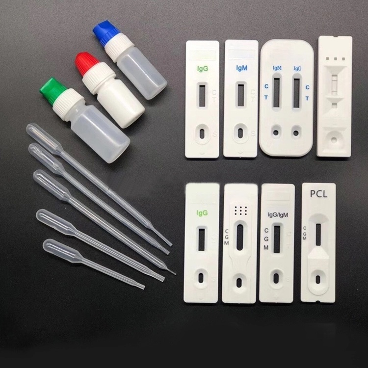 Pathological Analysis Equipments Type HCV Plastic Empty Cassette for Rapid Test