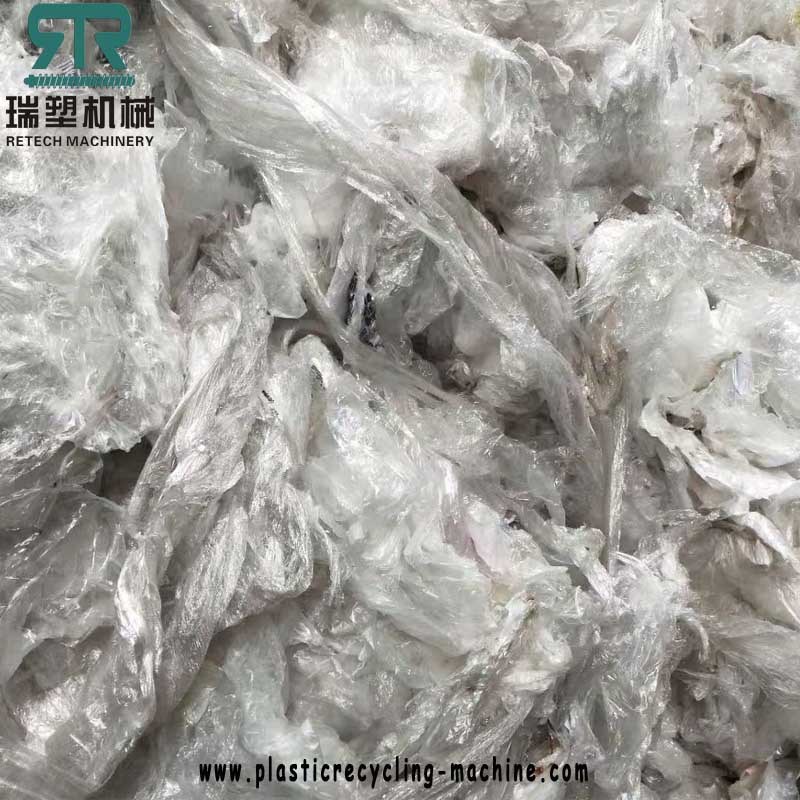 Waste Plastic Biodegradable Film Shopping Bags Recycling Pelletizing Granulating Machine