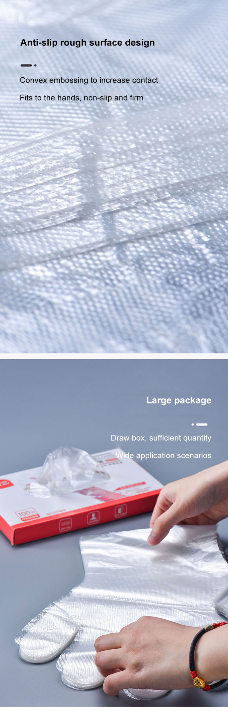 Biodegradable Disposable Gloves Cheap Price Biodegradable Transparent Plastic Disposable Gloves