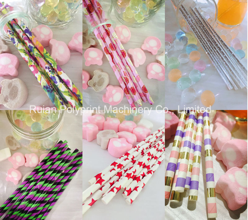 High Quality Fashion Decoration Drinks Paper Straw for Plastic/Glass Cup