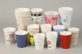 100% Composable Paper Cup 8oz, 10oz, 120z, 160z Coffee Paper Cup Hot Paper Cup with Lid