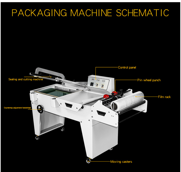 Dfqa450 Model L Type Sealing Machine for Tea Bags