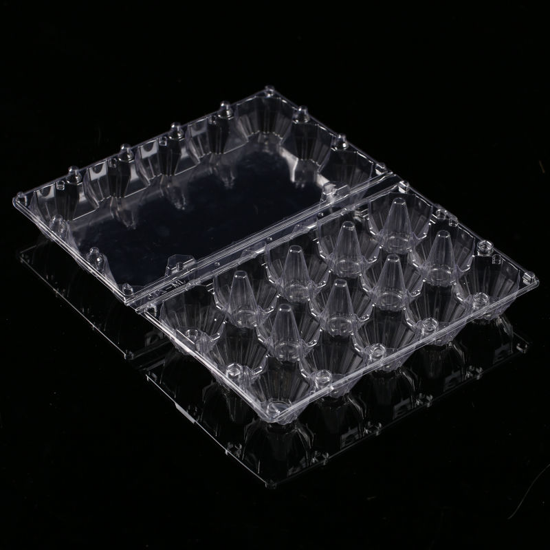 15 Holes Plastic Packaging Egg Tray Blister