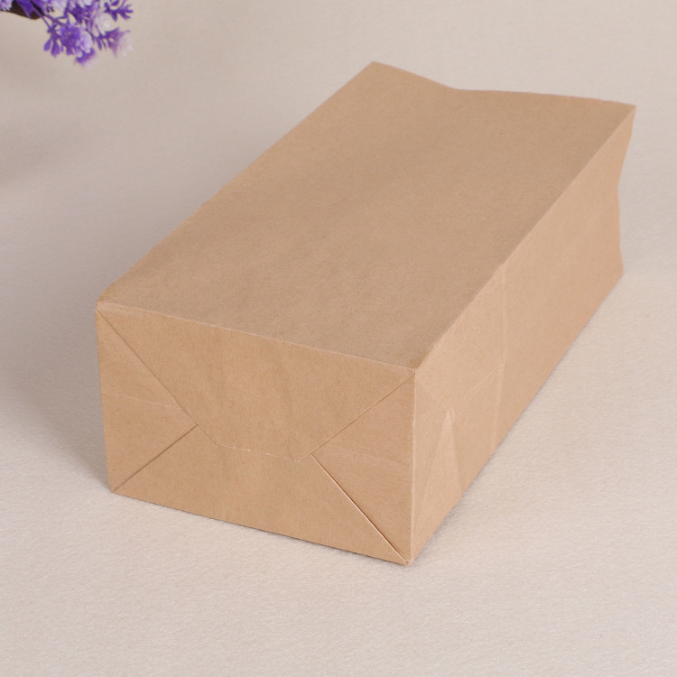 High Quality Cost Price Food Grade Bread Paper Bag Lunch Paper Bag with Logo Printed