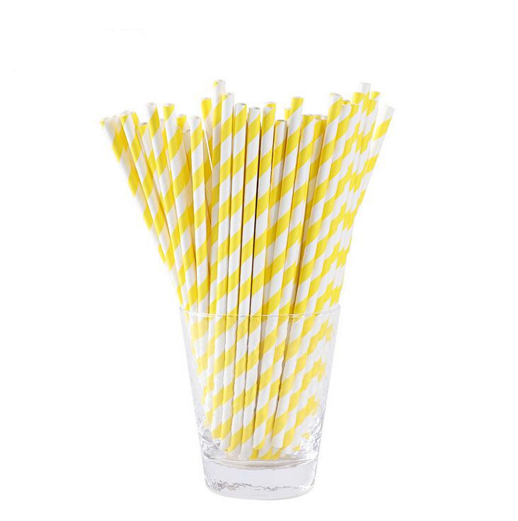 Amazon Hot Sell Biodegradable Kraft Straw, Eco-Friendly Paper Straws Kraft