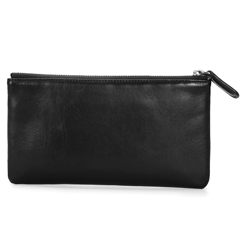 Genuine Cow Leather Large Women Clutch Wallet Real Leather Purse (SR-190141)