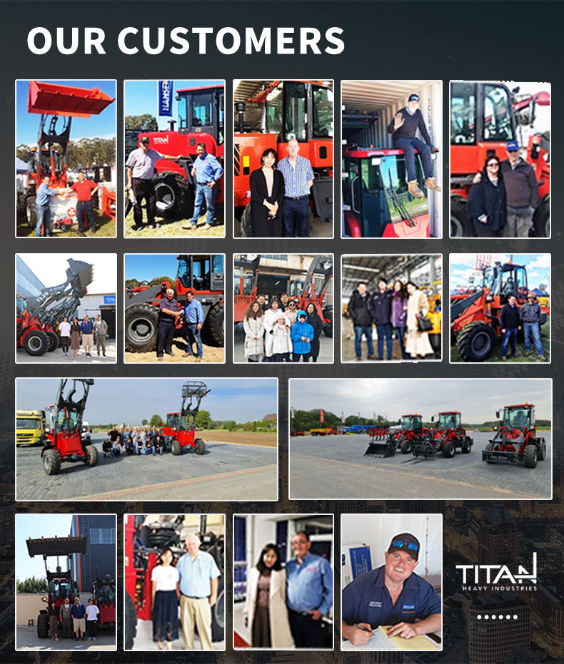 Titan Manufacture CE ISO SGS Approved Sugarcane Tractor TL9800 Sugar Cane Loader with Factory Price