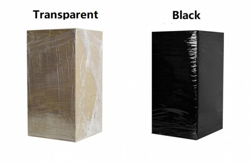 500mm X 20mic Transparent LLDPE Plastic Film Shipping Plastic Wrap Strech Film Roll