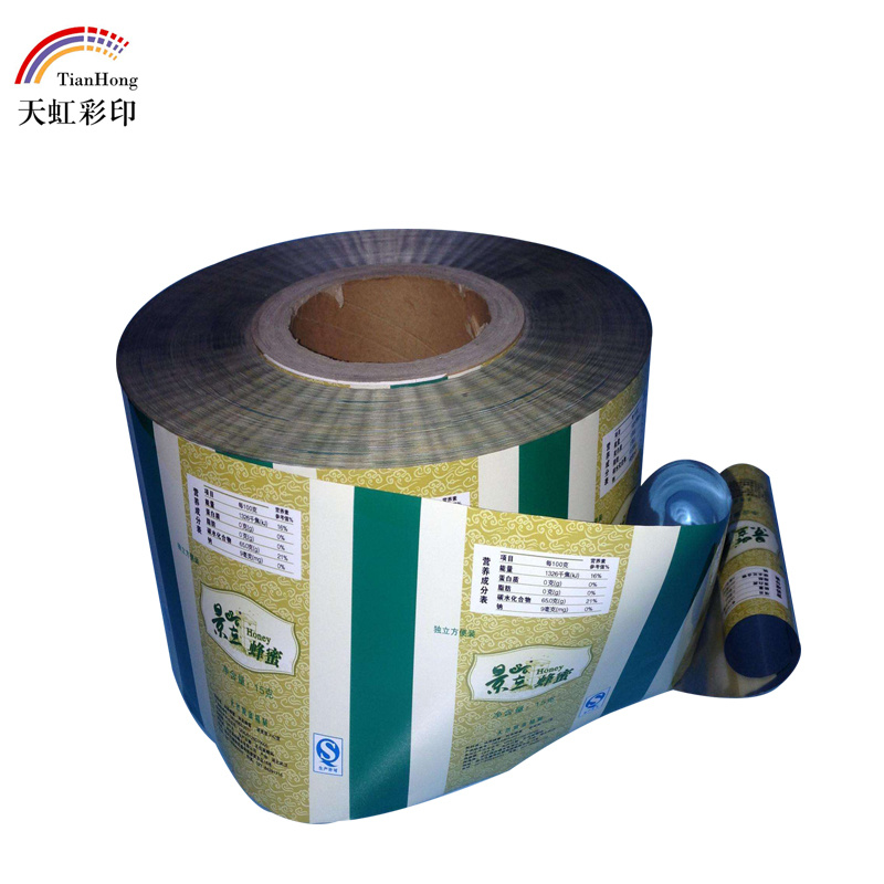Plastic Food Packing Bags Heat Seal, Plastic Foil for Food Packing