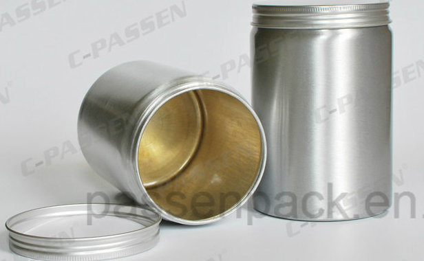 Aluminum Tin Food Container for Coffee Bean Packaging (PPC-AC-012)