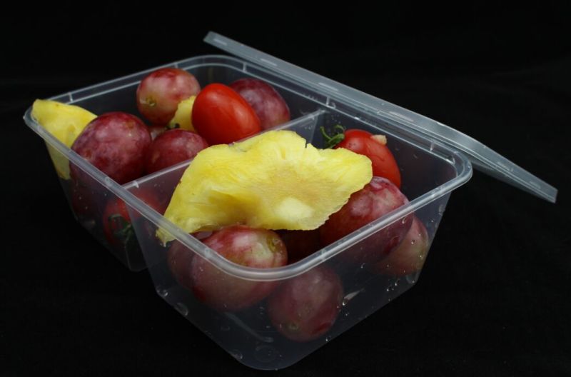 Wholesale 750ml Plastic Food Container with Lid