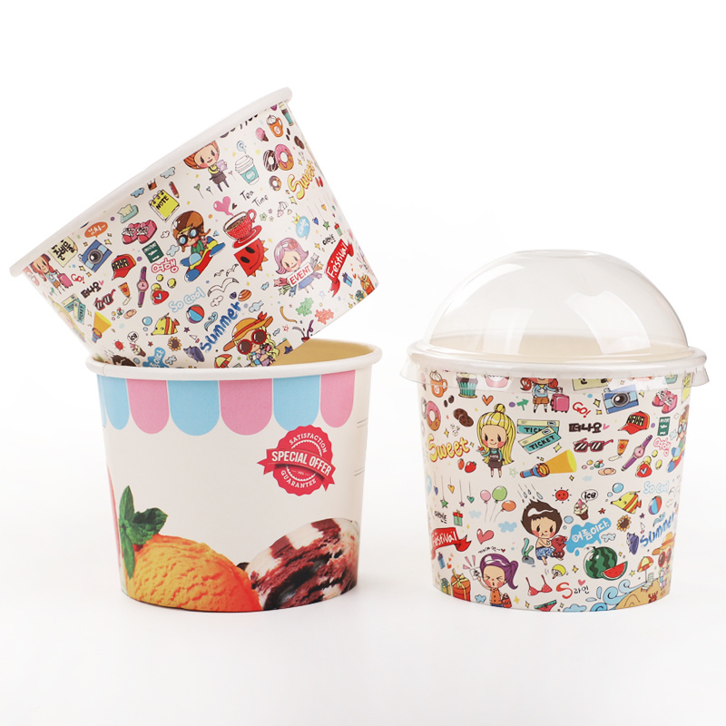 Ice Cream Maker Model Replacement Tub Bucket Paper Cup
