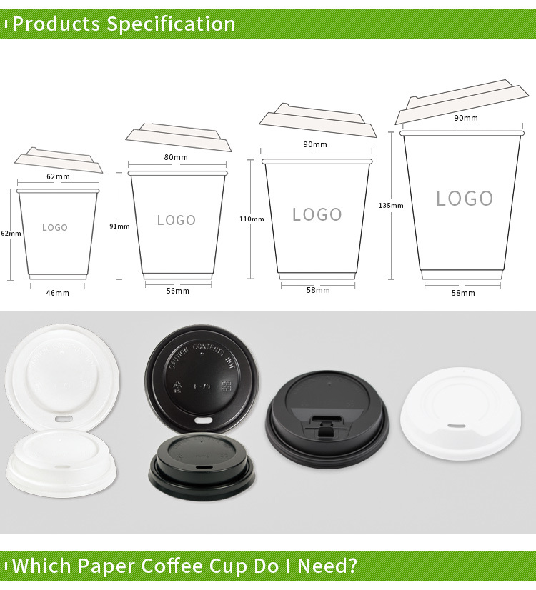 Biodegradable Paper Cup Disposable Coffee Cup Wholesale