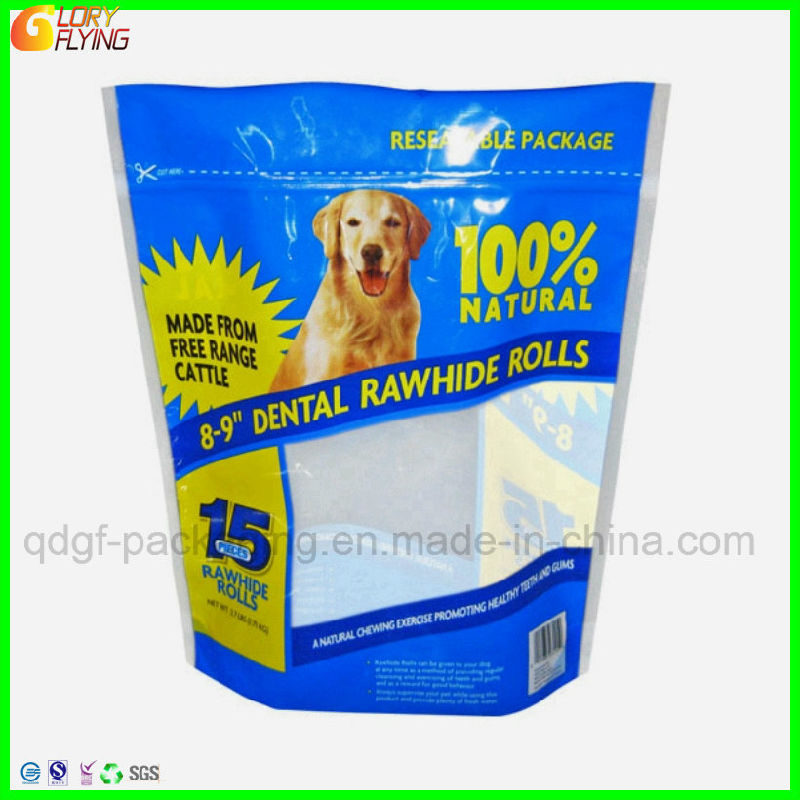 Heavy-Duty Plastic Packaging Bag for Adult Dog Food Packing