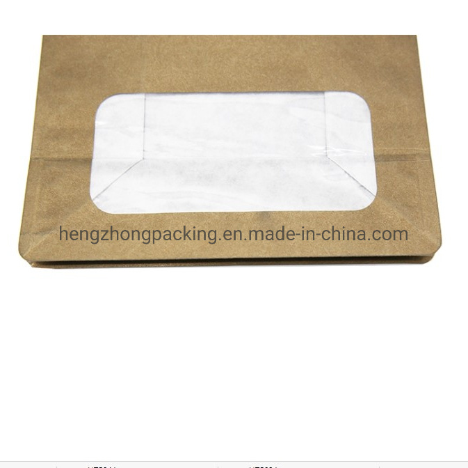 Flat Bottom Brown Kraft Bag/Craft Bag/Paper Kraft Bag
