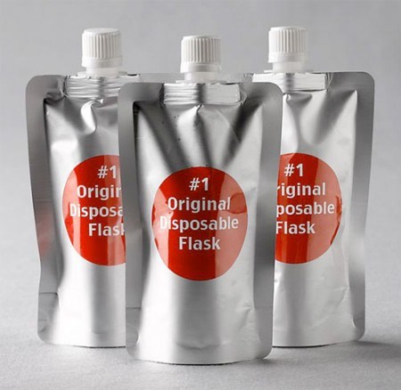 Customized Logo Printed Zipper Top Plastic Drink Bag