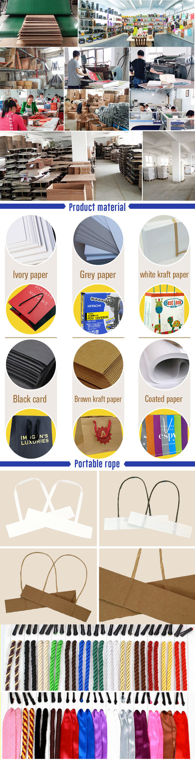 Black Biodegradable Craft Custom Logo Printed Kraft Paper Carry Bag