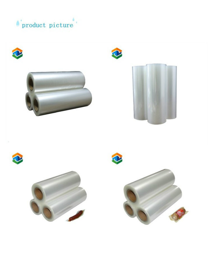 Nylon PE Plastic Food Packaging Stretch Film Roll