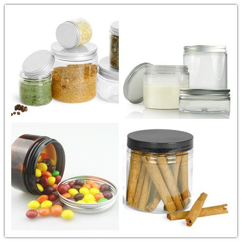 150ml Clear Wide Neck Pet Plastic Jar for Food Container