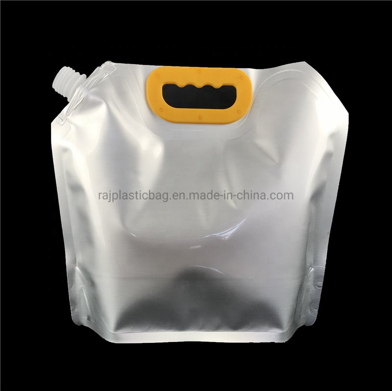 Foil Liquid Beer Juice Shampoo Reusable Spout Beverage Pouch Bag for Drink Packaging