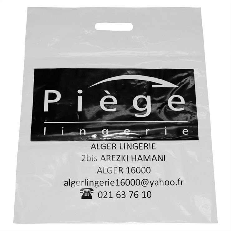 LDPE Die Cut Handle Plastic Bags for Food (FLD-8535)