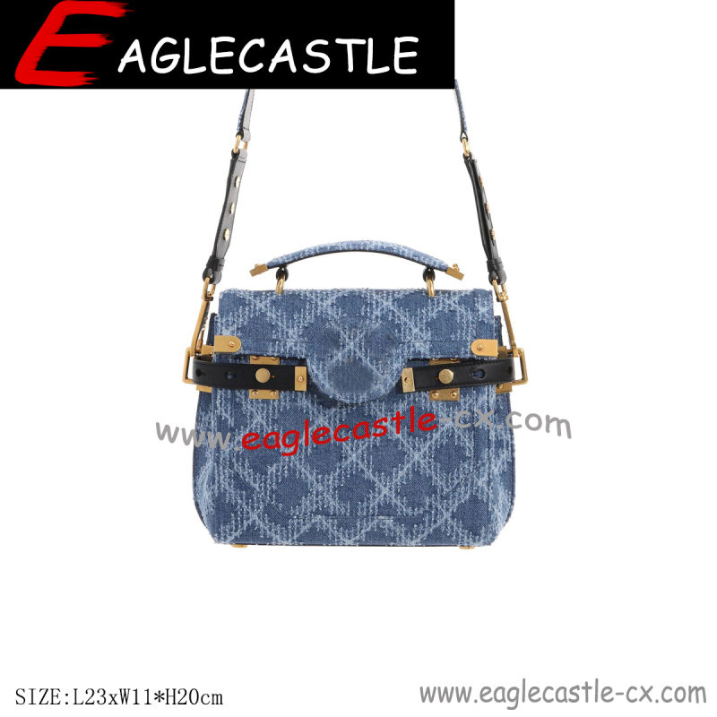 Demin Handbag / Jean Bag / Ladies Handbag / New Fashion Bag / Tote Bag / Women Bag / Shoulder Bag (CX20632)