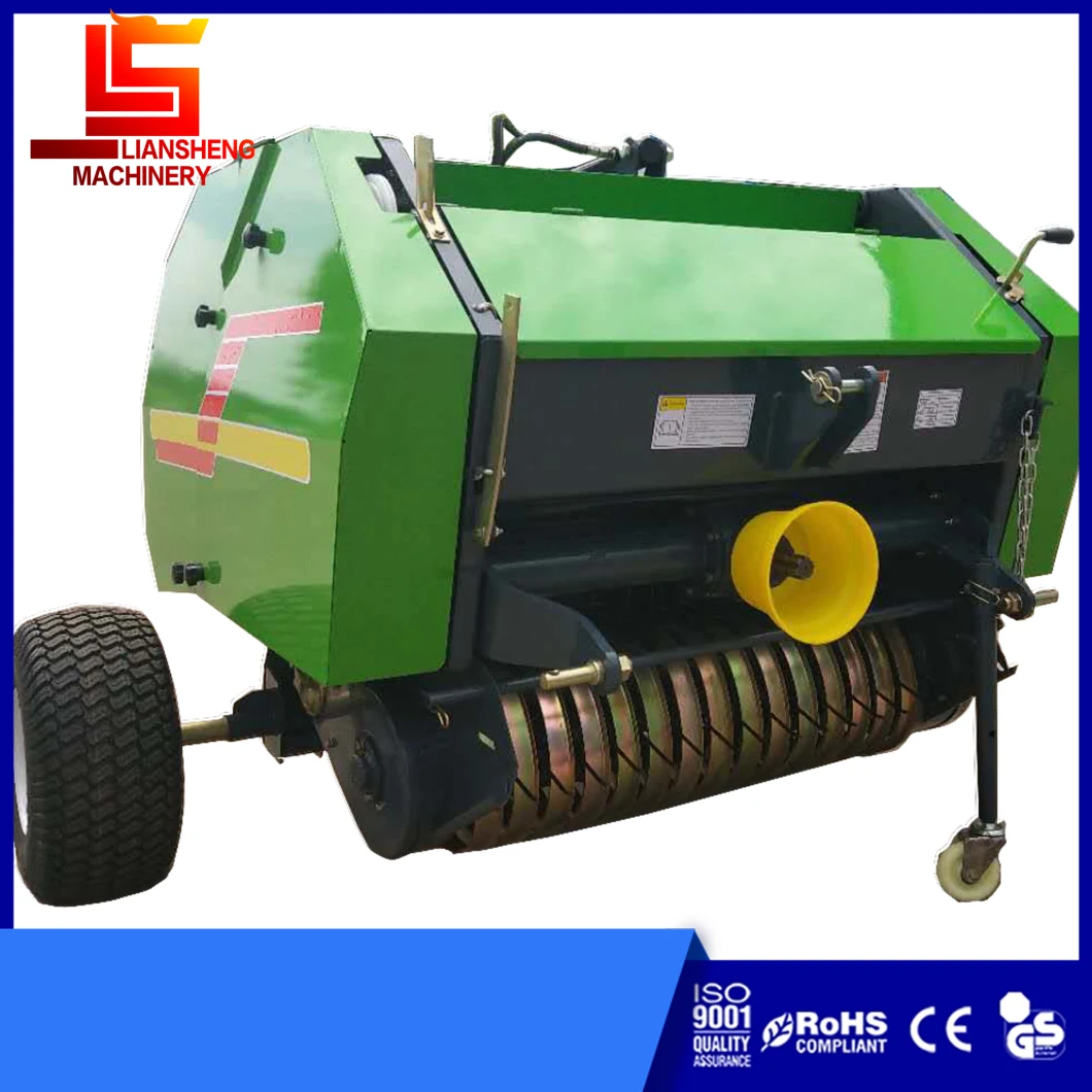 Hay Baler Collect and Bundle Dry and Green Grass, Straw, Wheat Stalk, Corn Stalk, Wheat/ Rice Straw, Grass, Corn Straw, Pasture Straw Bale.